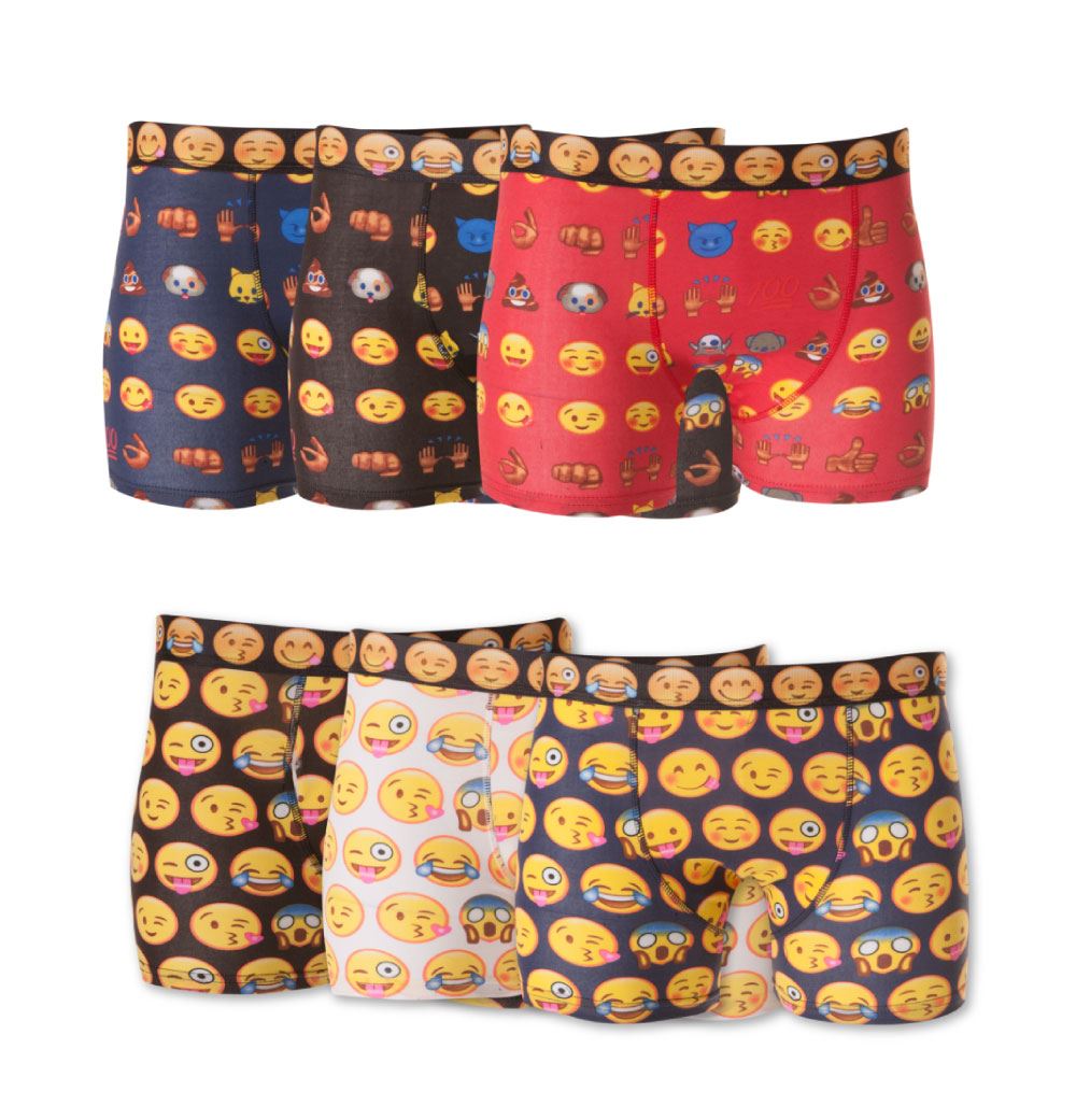 Herren Classic Urban Boyz Boxershorts Lot FACE OFF Design Boxershorts Größe S-XL