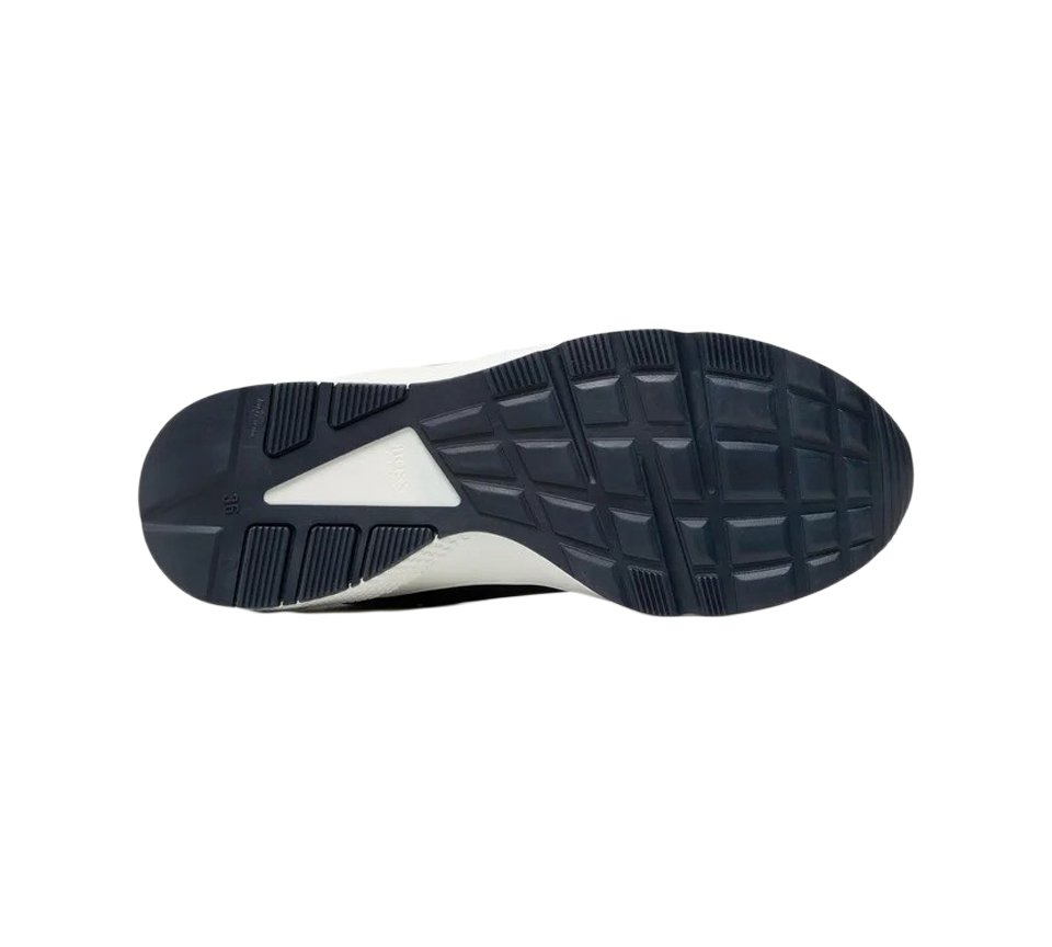 Hugo Boss Kids Wear Baskets pour garçons Marino