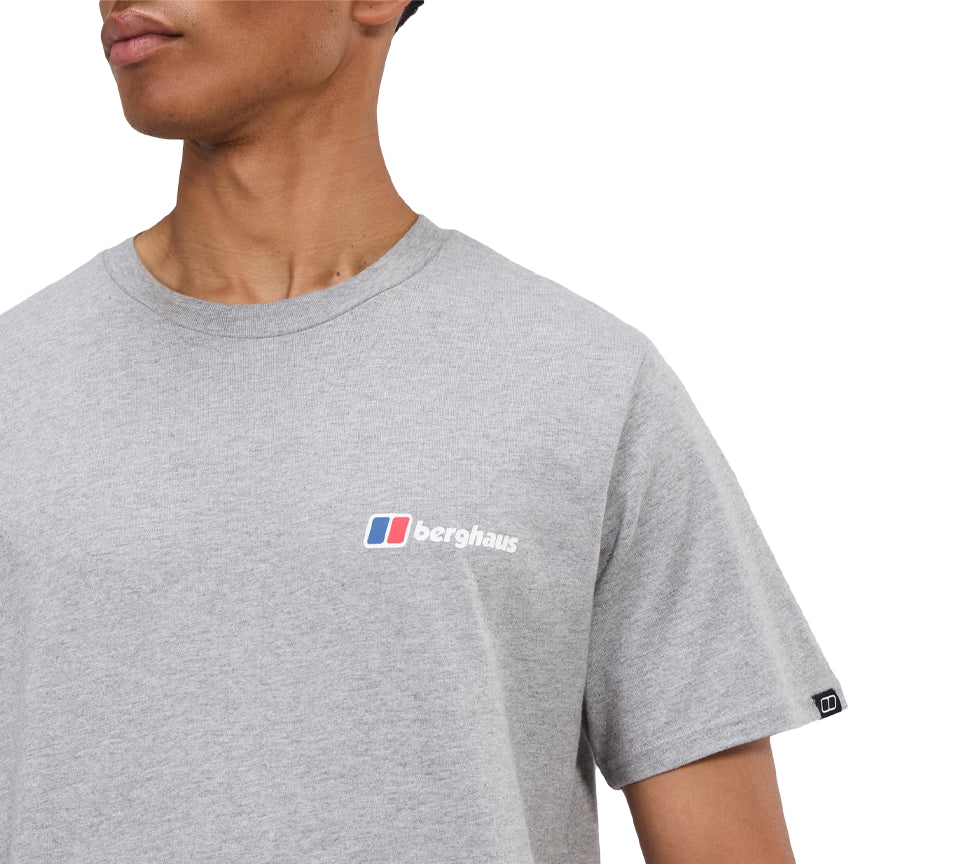 Berghaus Class Logo Tee Dark Grey UK S-2XL
