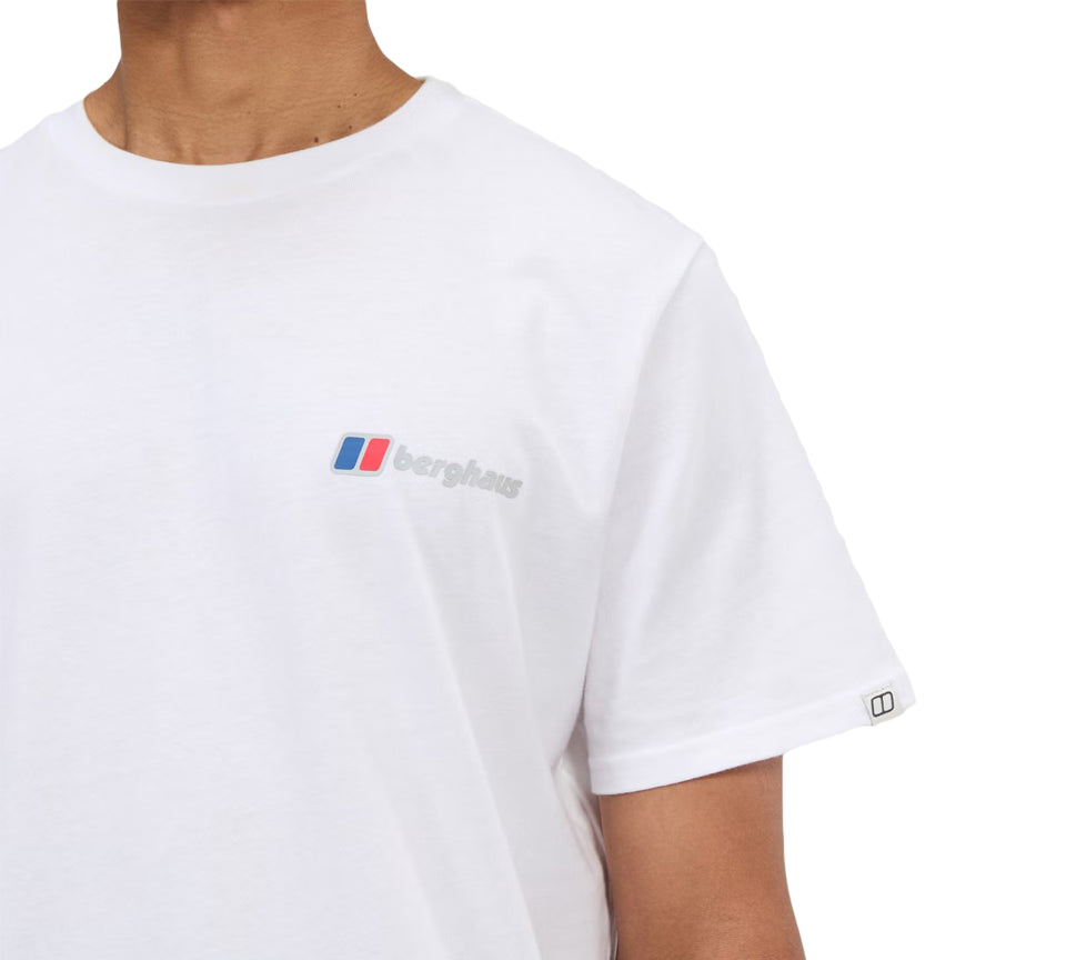 Berghaus Class Logo Tee White UK S-2XL