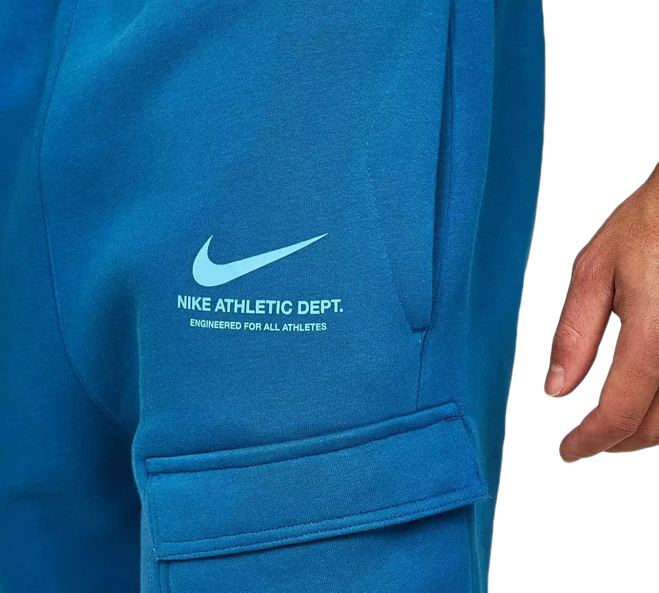 Nike Standard Issue Cargo Joggers Blue UK S-XL