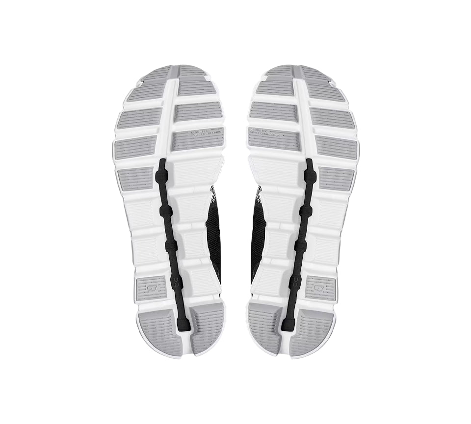 ON Cloud 5 Combo Trainers Black Alloy UK 4-5