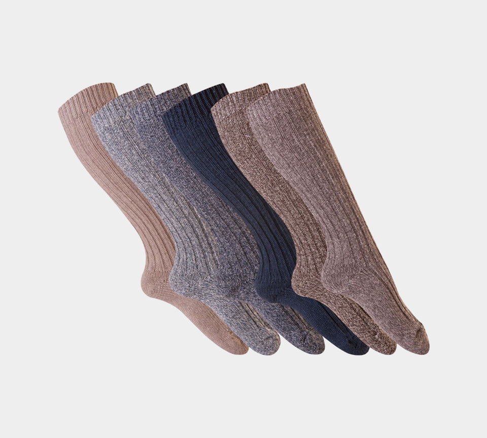Feel Fresh Long Wool Socks