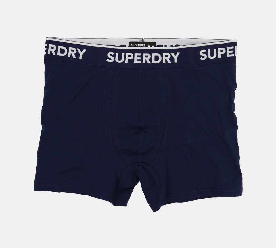 Superdry Organic Cotton Classic M3110082A 4KA Boxershorts im Dreierpack, mehrfarbig, S-XL