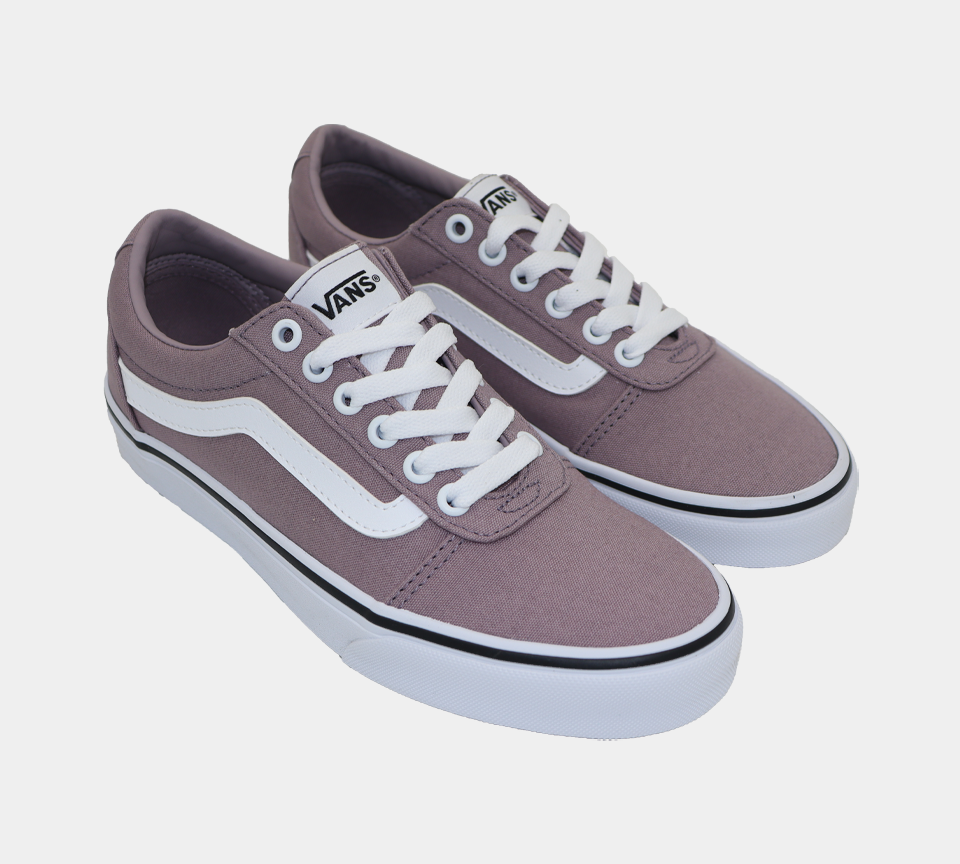 Vans Ward Canvas VN0A5HYOA2Z1 Schuhe Lila Taube/Weiß UK 3-8