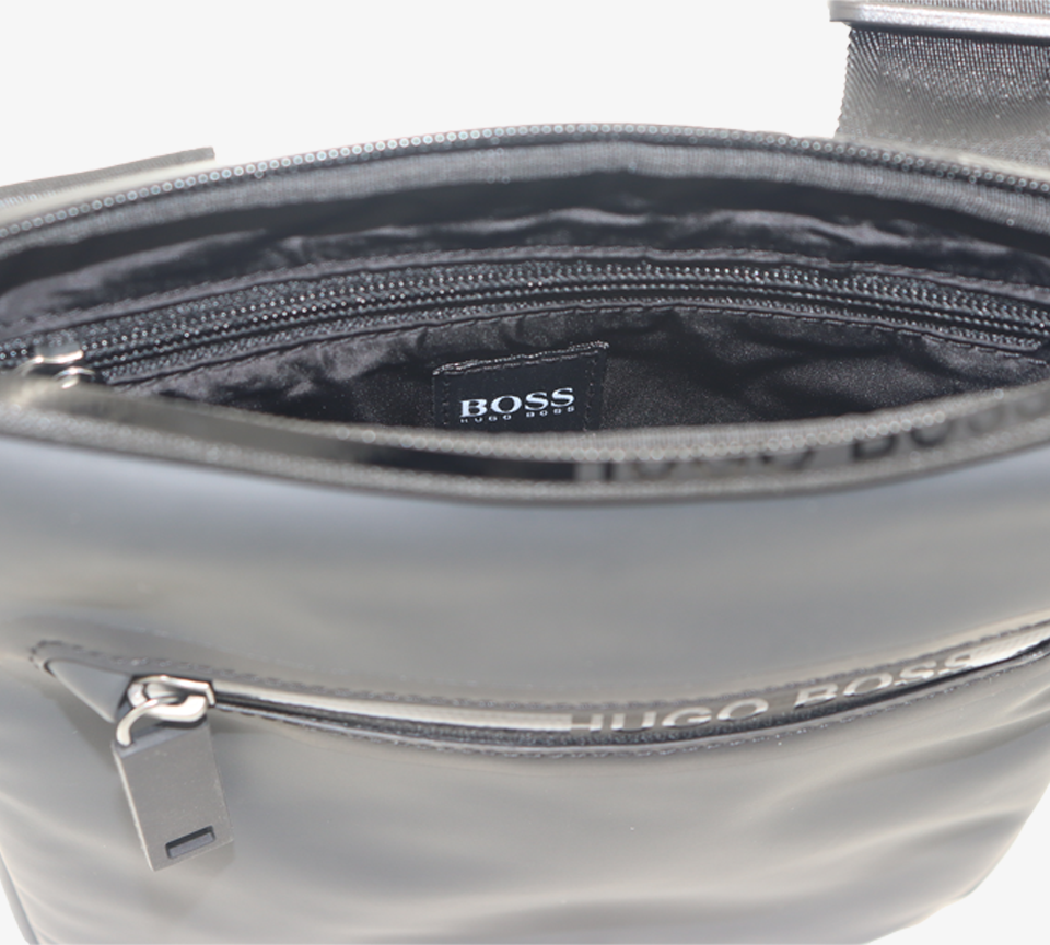 Hugo Boss Messenger Envelope 50445868001 Sling Umhängetasche Schwarz