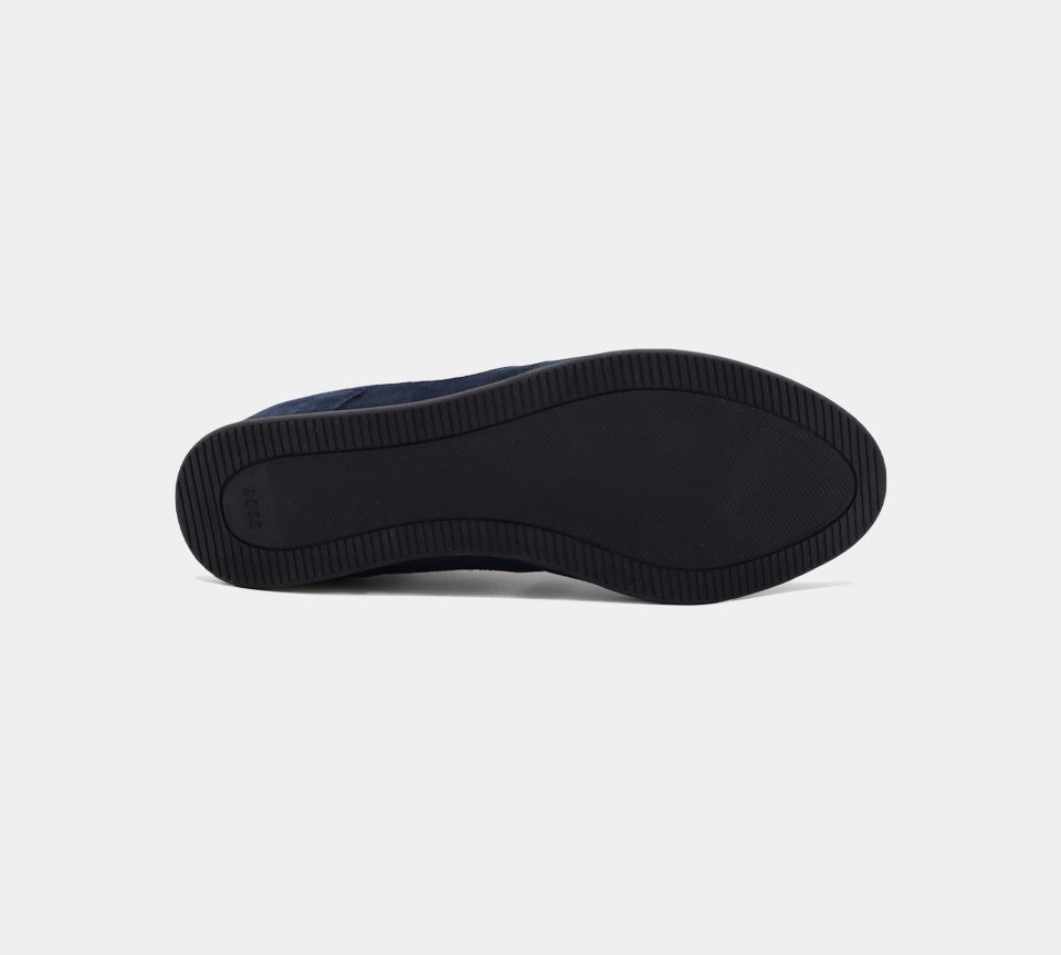 Hugo Boss Glaze Trainer 50407903463 Trainer Navy UK UK 5-11