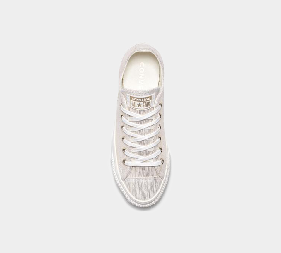 Converse Chuck Taylor All Star Precious Metal Suede Low Top Shoes