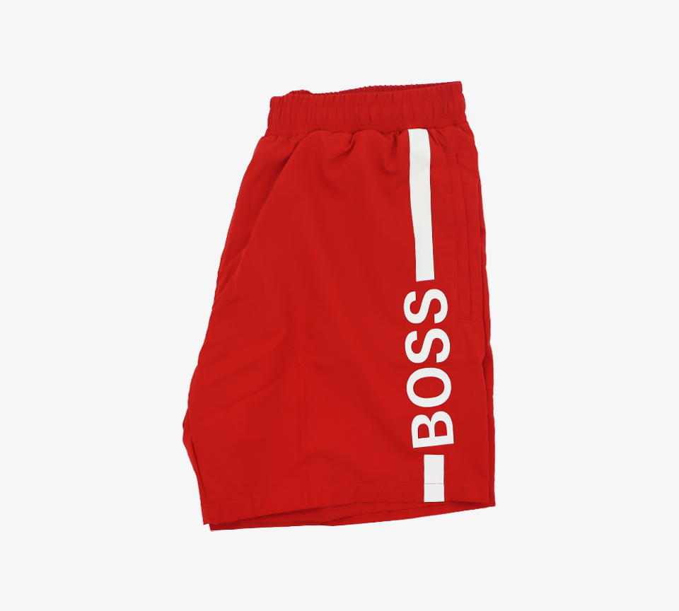 Hugo Boss Dolphin 50437375628 Badeshorts Rot UK M-XXL