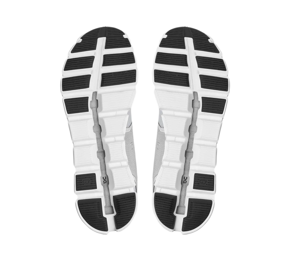 ON Cloud 5 wasserdichte Synthetik-Sneaker, Glacier White, UK 9,5–11,5