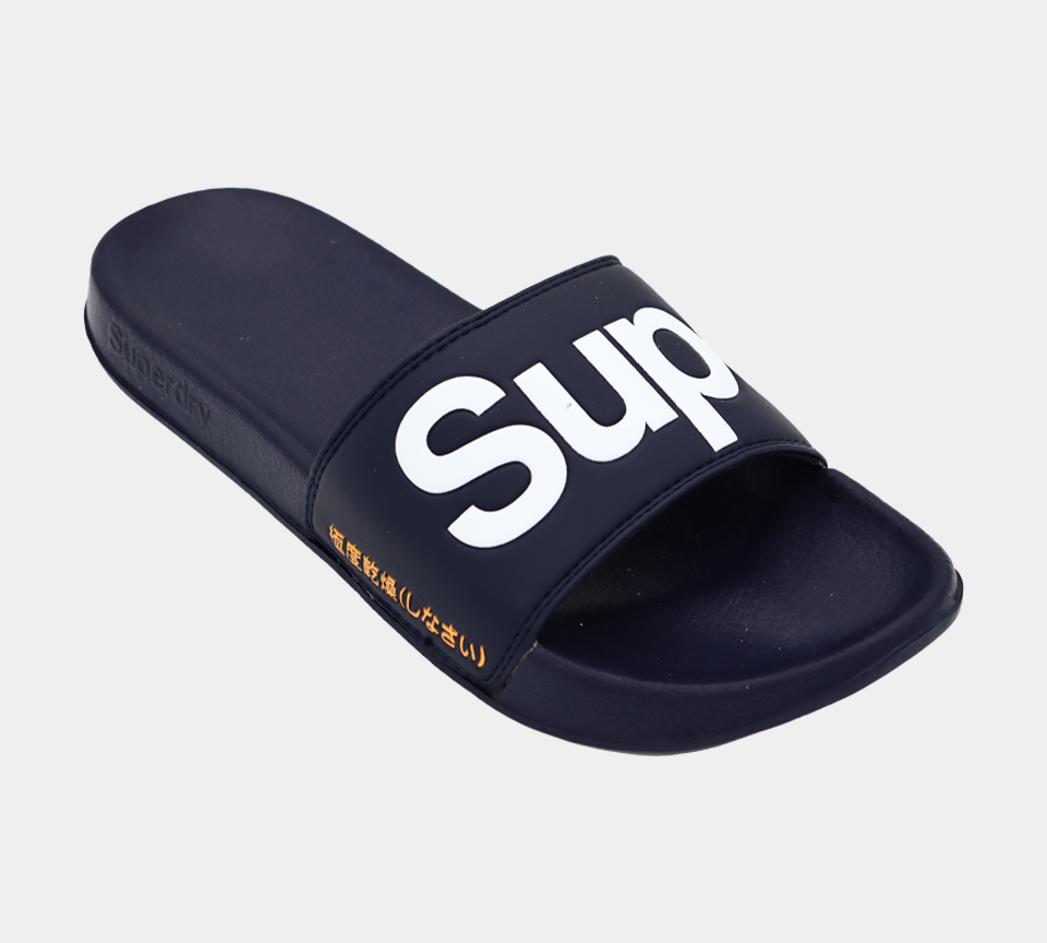 Superdry Classic Pool Slides MF310008AJUA Lauren Navy S-XL