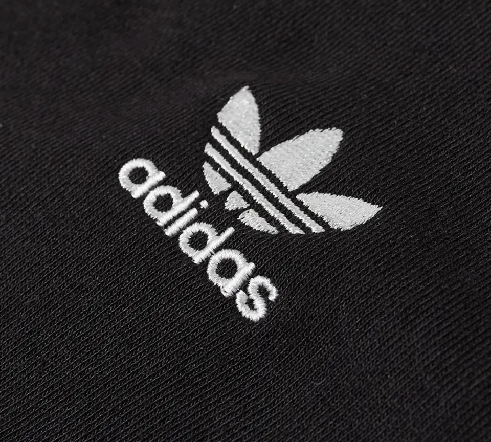 Adidas 3-Stripe Crew Fleeceback Jersey Sweatshirt
