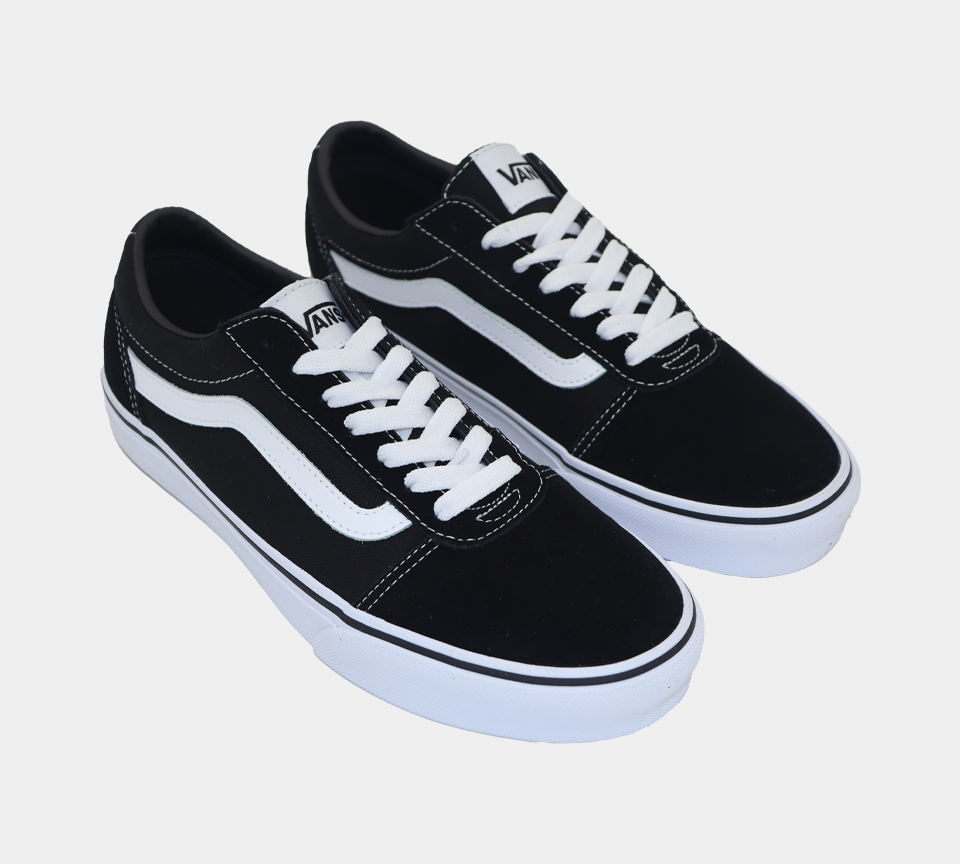 Vans Ward Canvas VN0A36EMC4R1 Chaussures Noir/Blanc UK 7-11