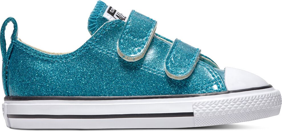Converse 761953C Chuck Taylor All Star 2V Glitter Ox Rapid Teal Synthetik Baby