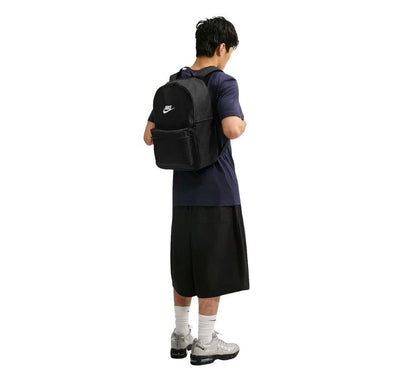 Nike Heritage 2.0 Unisex Backpack (23L) - Black/Black/White
