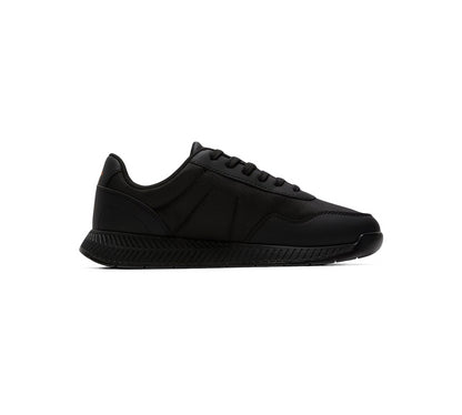 Vivi Sports Hugo Boss Titanium Trainers – Men’s Sneakers in Black, UK Sizes 6 to 11 – Sleek and Lightweight Design with Cushioned Insole for All-Day Comfort – Perfect for Smart-Casual Looks, Daily Wear, and Signature BOSS Street Style