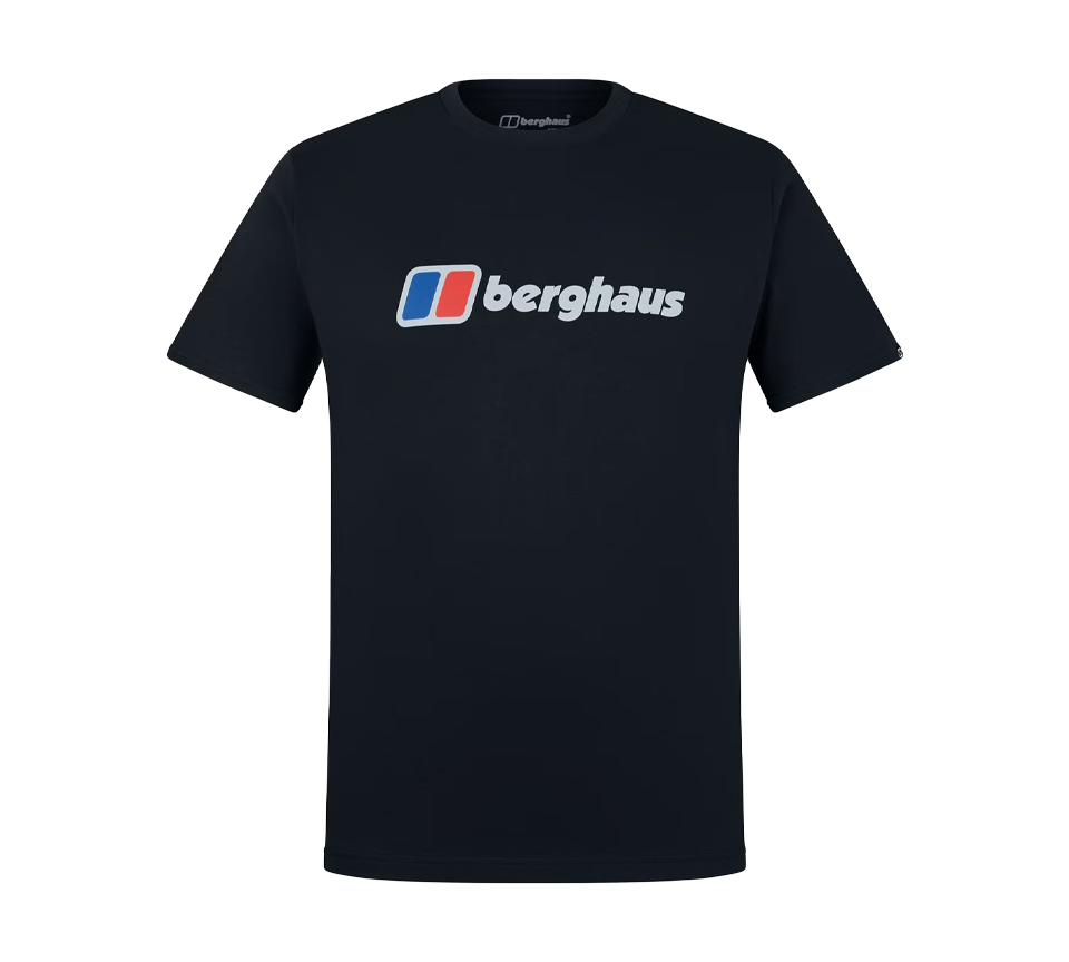 Berghaus Class XL-Logo Tee Black UK S-2XL