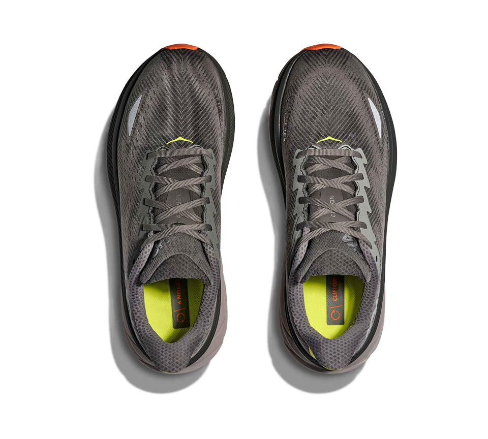 Hoka Clifton 9 Gore Tex Trainers Asphalt Grey