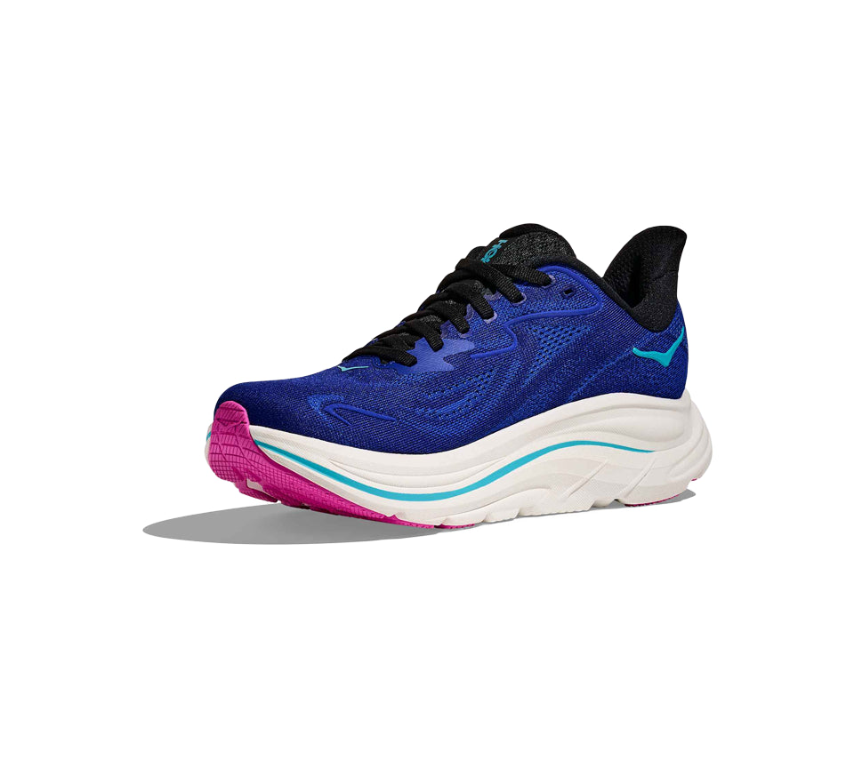 Hoka Women Clifton 10 Trainers Night Sky/Ultra Marine UK 4-7.5