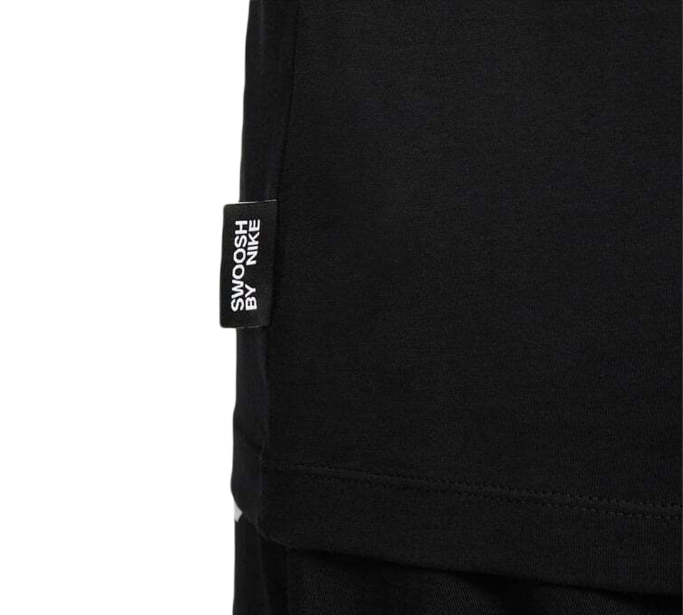 Nike Big Swoosh Tee Black UK S-2XL