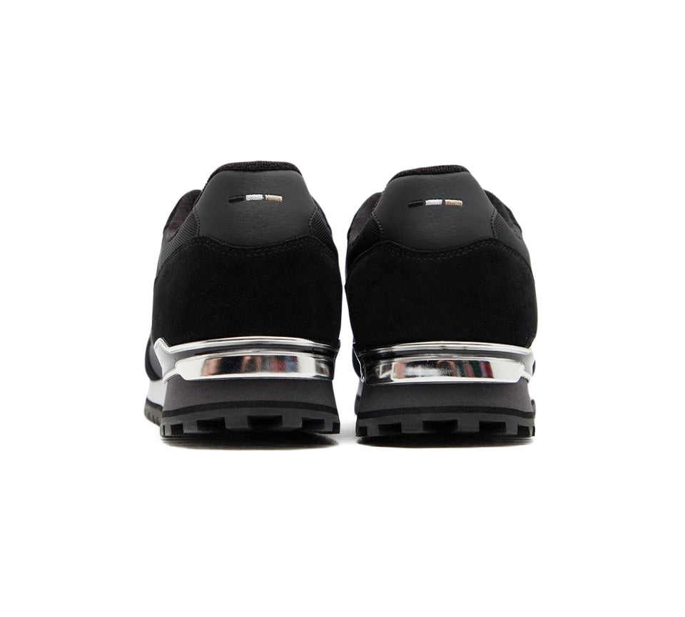 Vivi Sports Hugo Boss Parkour Run Trainers – Men’s Sneakers in Black, UK Sizes 6 to 11 – Lightweight and Stylish Design with Cushioned Sole for Everyday Comfort – Ideal for Casual Wear, Travel, and Urban Streetwear Looks