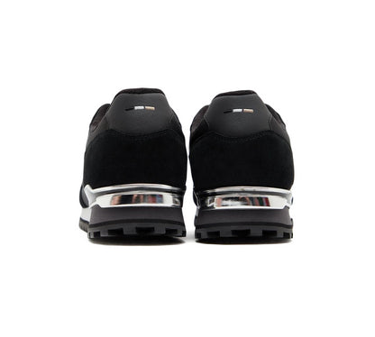 Vivi Sports Hugo Boss Parkour Run Trainers – Men’s Sneakers in Black, UK Sizes 6 to 11 – Lightweight and Stylish Design with Cushioned Sole for Everyday Comfort – Ideal for Casual Wear, Travel, and Urban Streetwear Looks