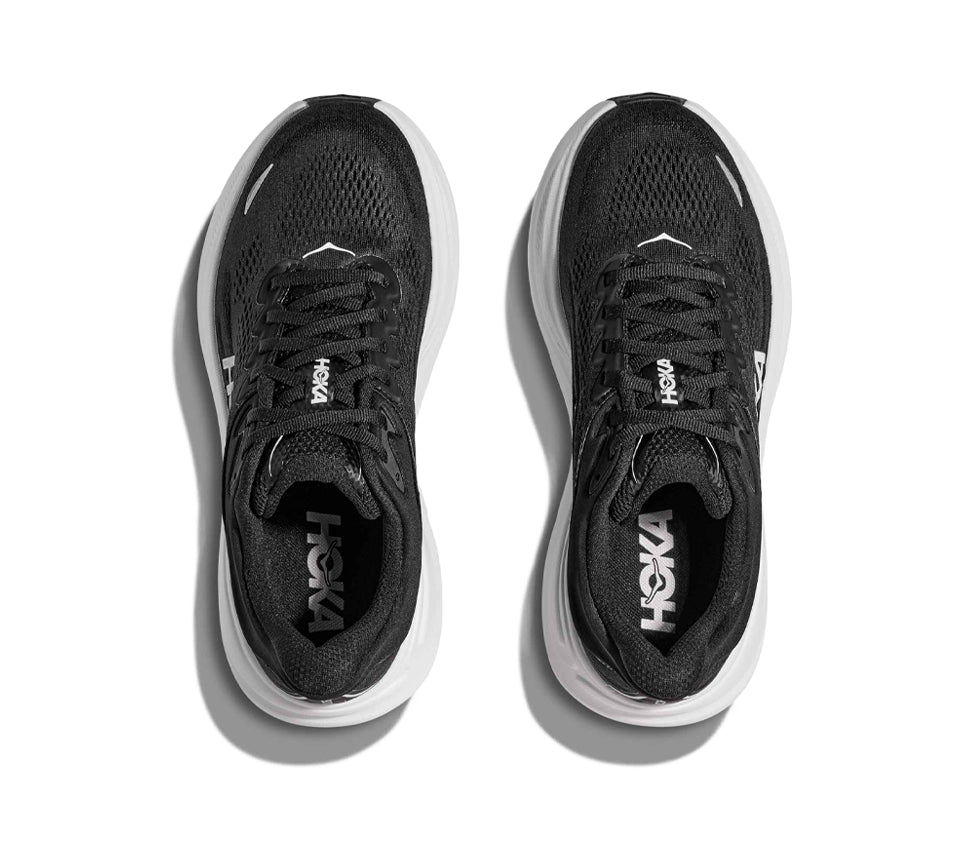 Hoka Bondi 9 Trainers Black/White UK 7-12