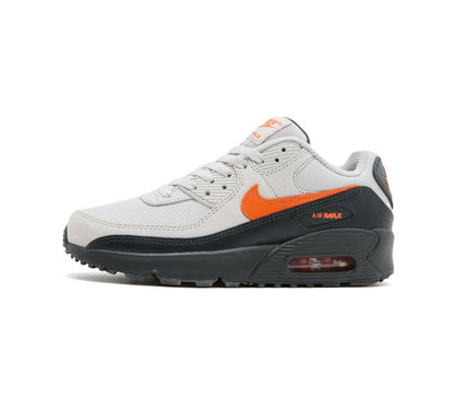 Nike Air Max 90 SE (GS) Vast Grey/Safety Orange UK 3Y-6Y