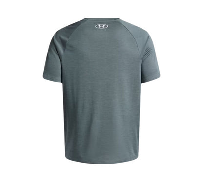 Under Armour Tech Textured Tee Blue/White UK S-2XL