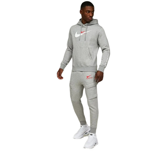 Nike Athletic Dept Hoodie Grey UK S-XL