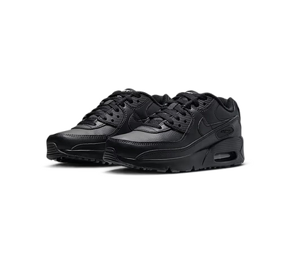 Nike Air Max 90 LTR Black White UK 3Y- 6Y