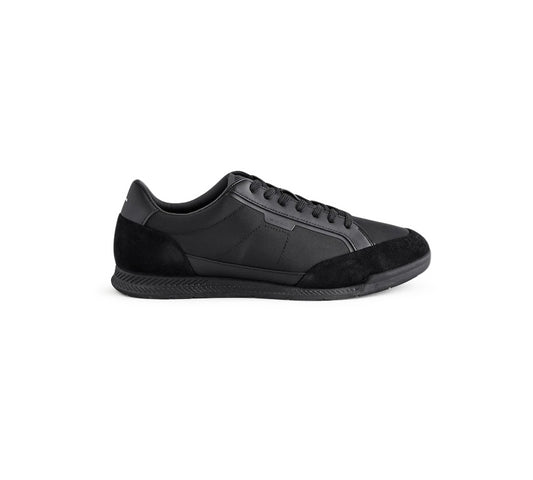Vivi Sports Hugo Boss Nitan Trainers – Men’s Sneakers in Black, UK Size 6-11 – Sleek and Modern Design with Cushioned Insole and Durable Outsole – Ideal for Everyday Wear, Smart-Casual Outfits, and Streetwear with Signature BOSS Style