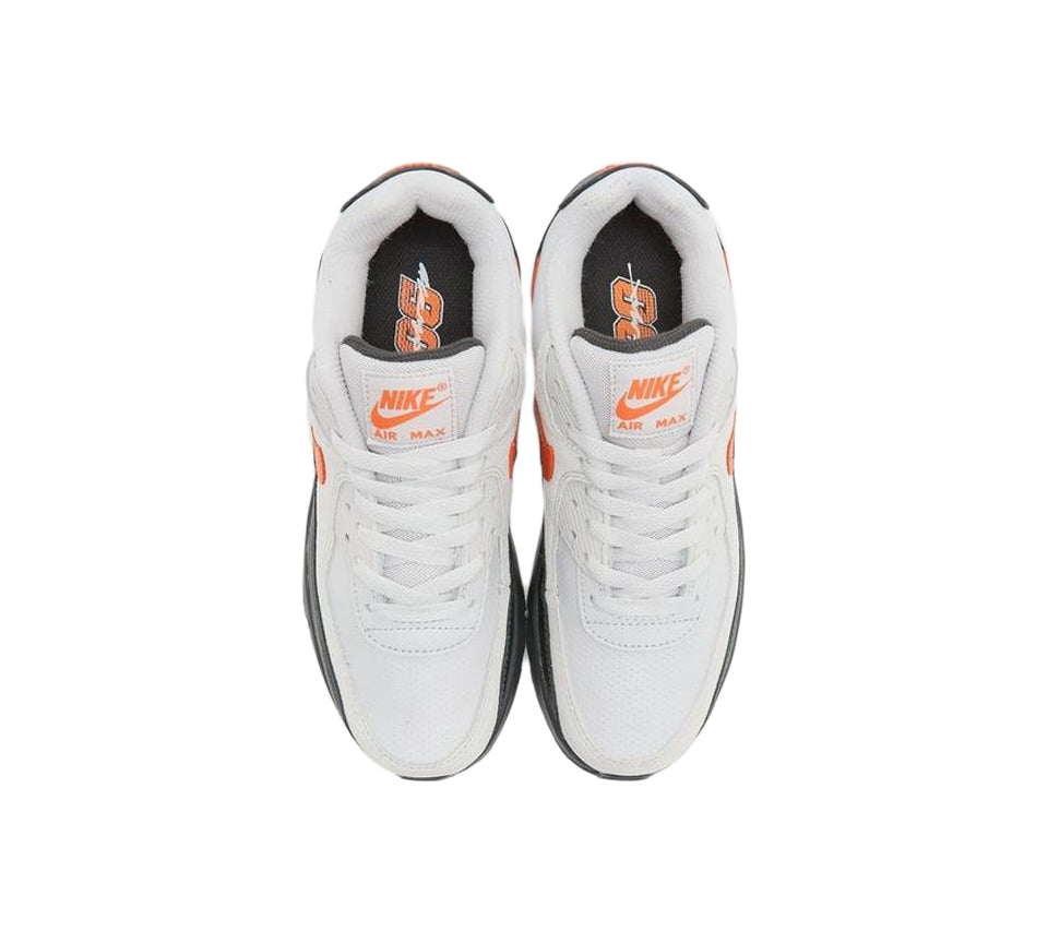 Nike Air Max 90 SE (GS) Vast Grey/Safety Orange UK 3Y-6Y