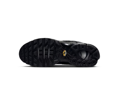 Vivi Sports Nike Air Max Plus Trainers – Grey Sneakers in UK Size 10 – Features Tuned Air Cushioning for Maximum Comfort and Support – Iconic Wavy Design with Mesh Upper – Ideal for Running, Training, or Everyday Streetwear Style