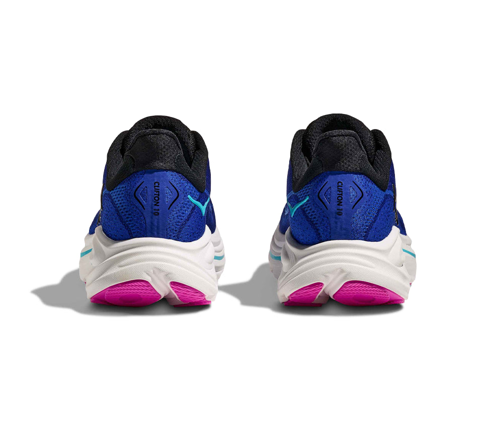 Hoka Women Clifton 10 Trainers Night Sky/Ultra Marine UK 4-7.5