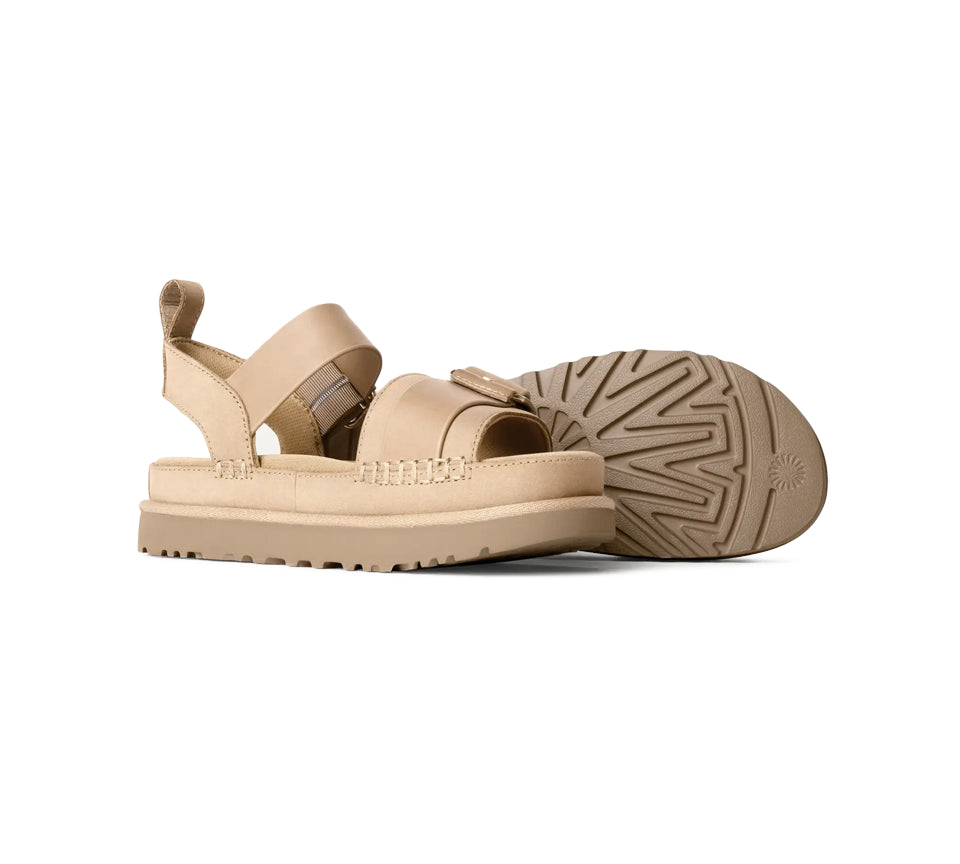 UGG Woman Goldenstar Villa Slides Mustard Seed UK 7