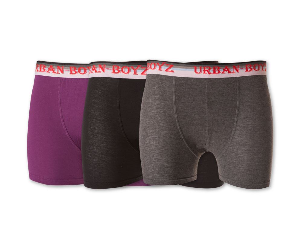 Mens Plain Urban Boyz Cotton Comfortable Boxer Shorts Lot Size S,M,L,XL