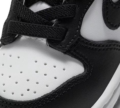 Nike Dunk Low Toddler White Black UK 3.5-9.5