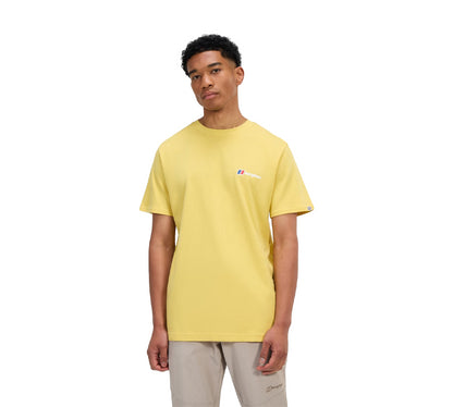 Berghaus Class Logo Tee Yellow UK S-2XL
