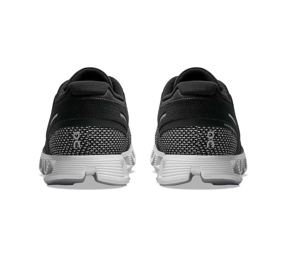 ON Cloud 5 Combo Trainers Black Alloy UK 4-5