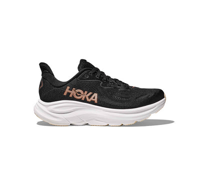 Hoka Women Clifton 10 Trainers Black/Rose Gold UK 4-7.5