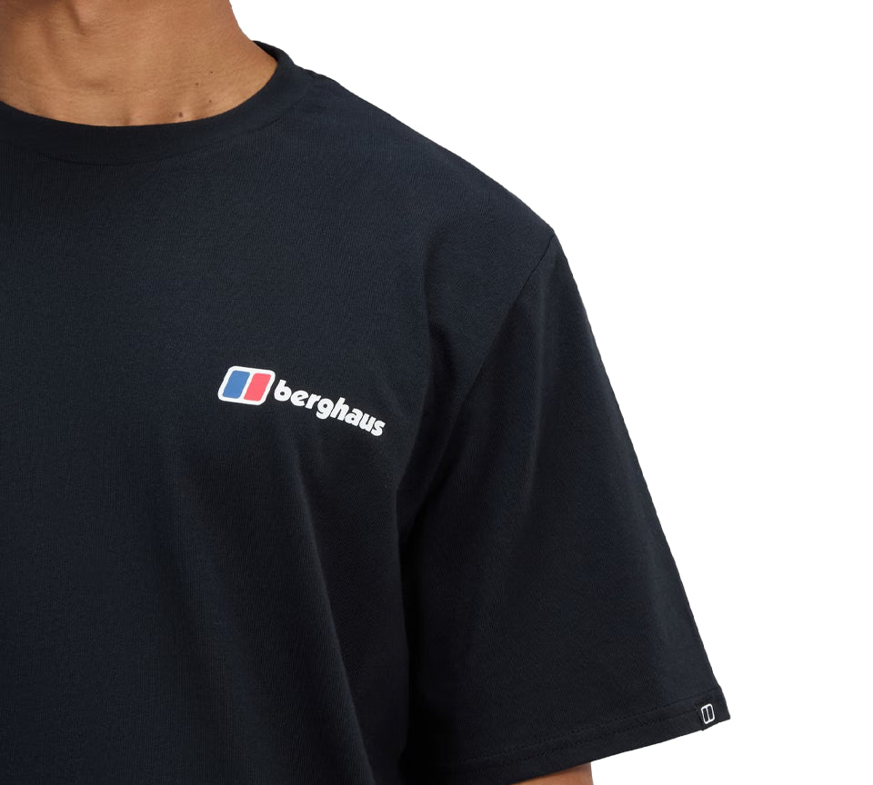 Berghaus Class Logo Tee Black UK S-2XL