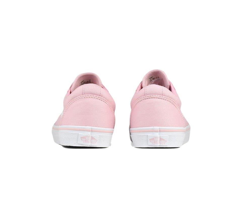 Vans Ward VN0A3TFWVUZ1 Canvas Lace Up Trainers Pink UK 4-5