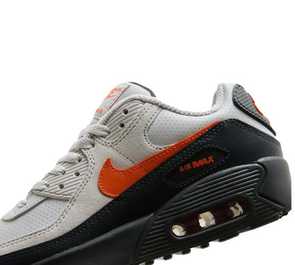 Nike Air Max 90 SE (GS) Vast Grey/Safety Orange UK 3Y-6Y