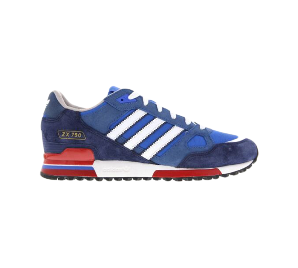 Adidas ZX750 Originals G96718 Baskets Bleu/Blanc/Marine UK 7-12