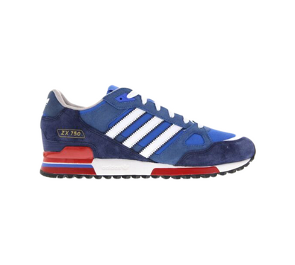 Adidas ZX750 Originals G96718 Baskets Bleu/Blanc/Marine UK 7-12