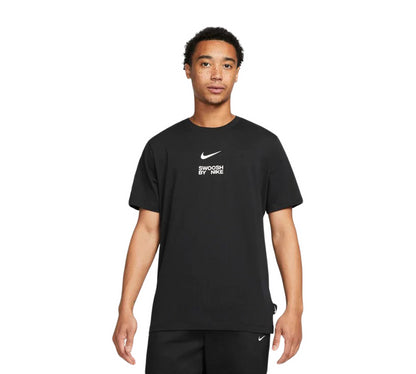Nike Big Swoosh Tee Black UK S-2XL