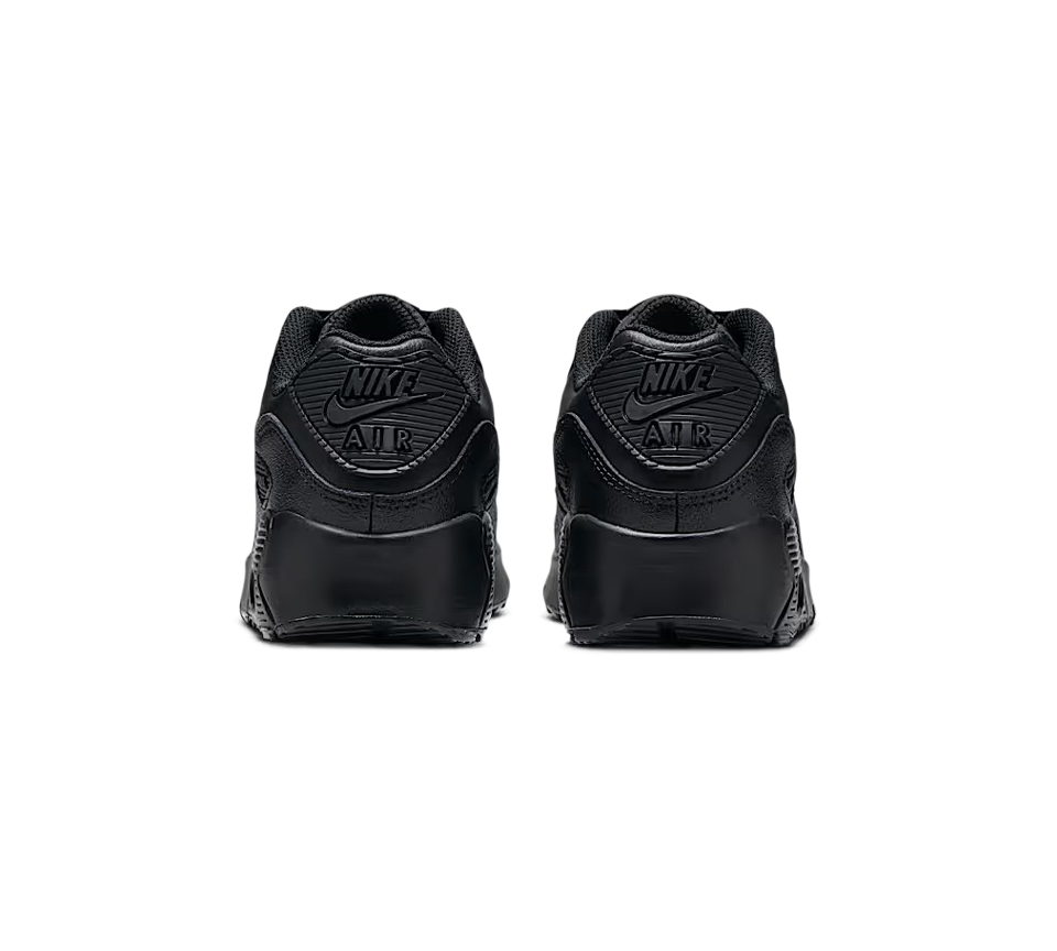 Nike Air Max 90 LTR Black White UK 3Y- 6Y