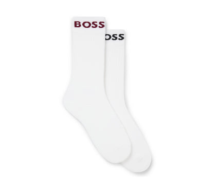 Hugo Boss Two Pack Of Cotton-Blend Socks