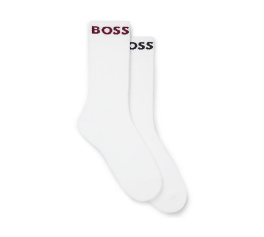 Hugo Boss Two Pack Of Cotton-Blend Socks
